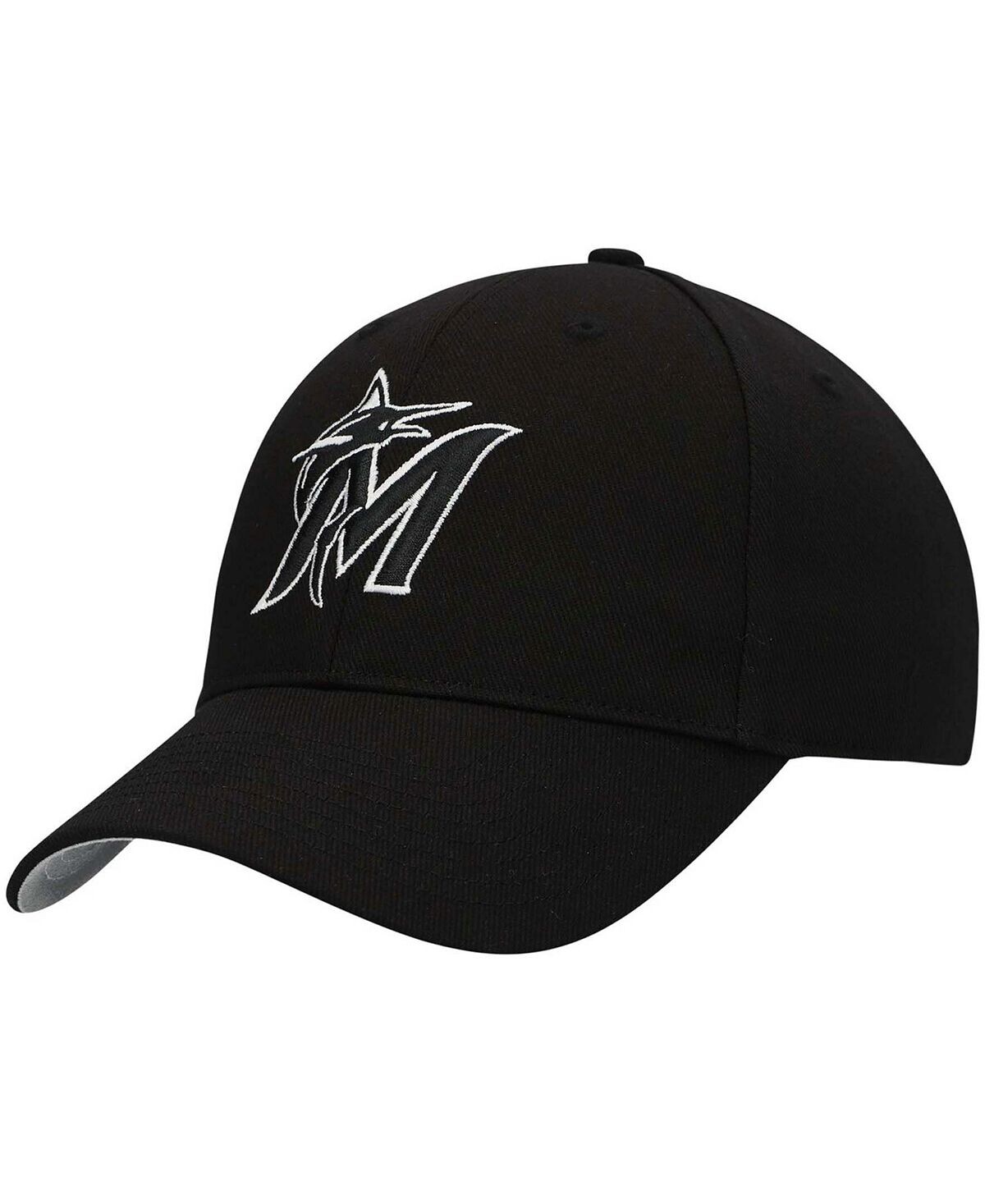

Мужская черная регулируемая кепка Miami Marlins All-Star '47 Brand