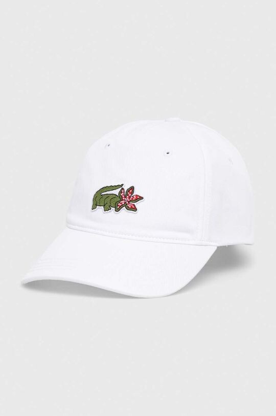 

Хлопковая шапка для Netflix Lacoste, белый