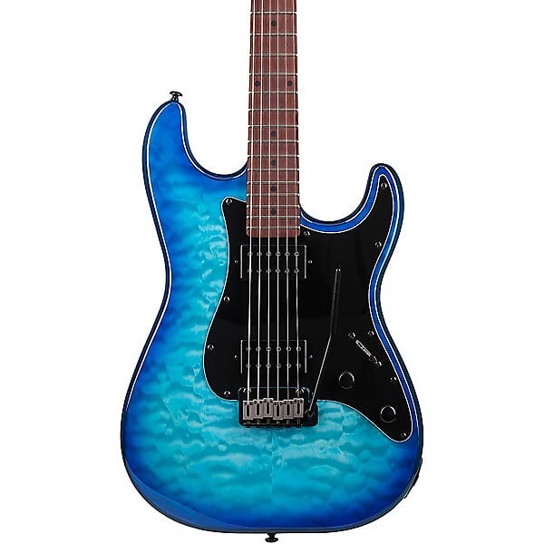 

Электрогитара Schecter Traditional Pro with Roasted Maple Fretboard, Transparent Blue Burst