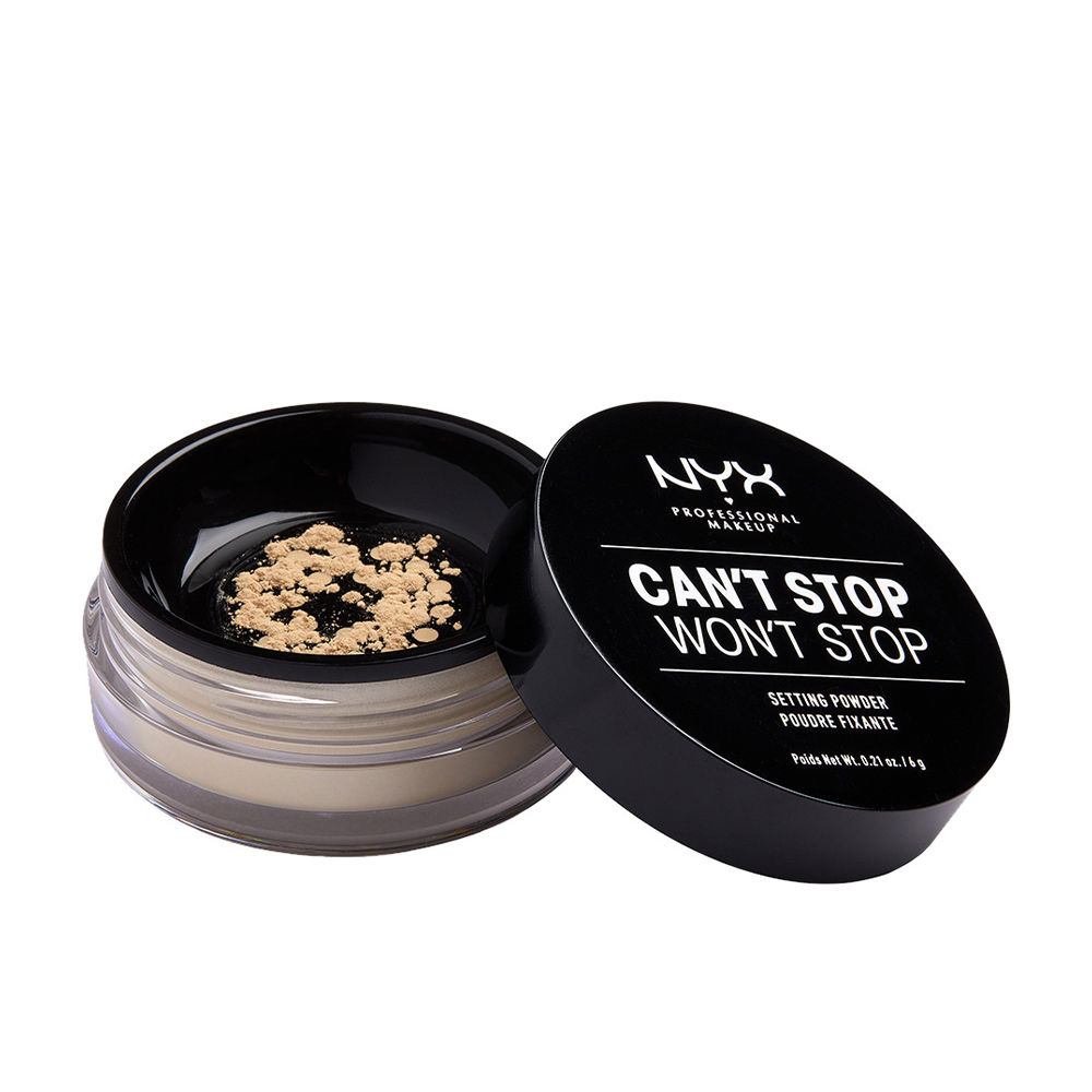 цена Пудра Can’t stop won’t stop setting powder Nyx professional make up, 6г, light-medium