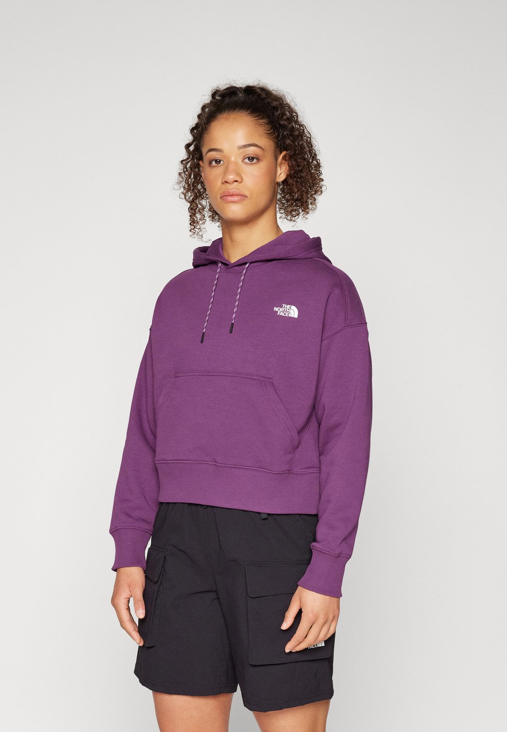 Толстовка OUTDOOR GRAPHIC HOODIE The North Face, цвет black currant/purple