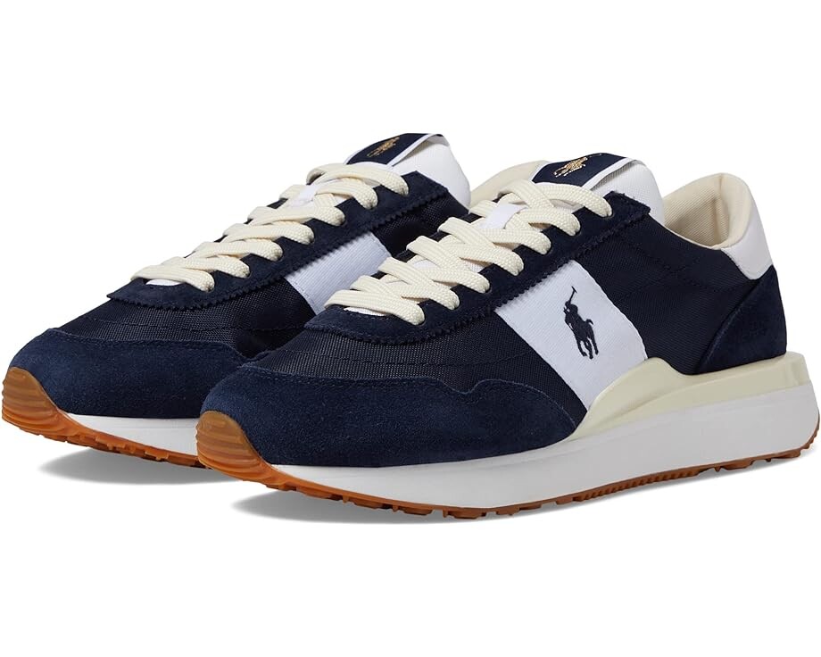 

Кроссовки Polo Ralph Lauren Train 89 Sneaker, цвет Hunter Navy/White