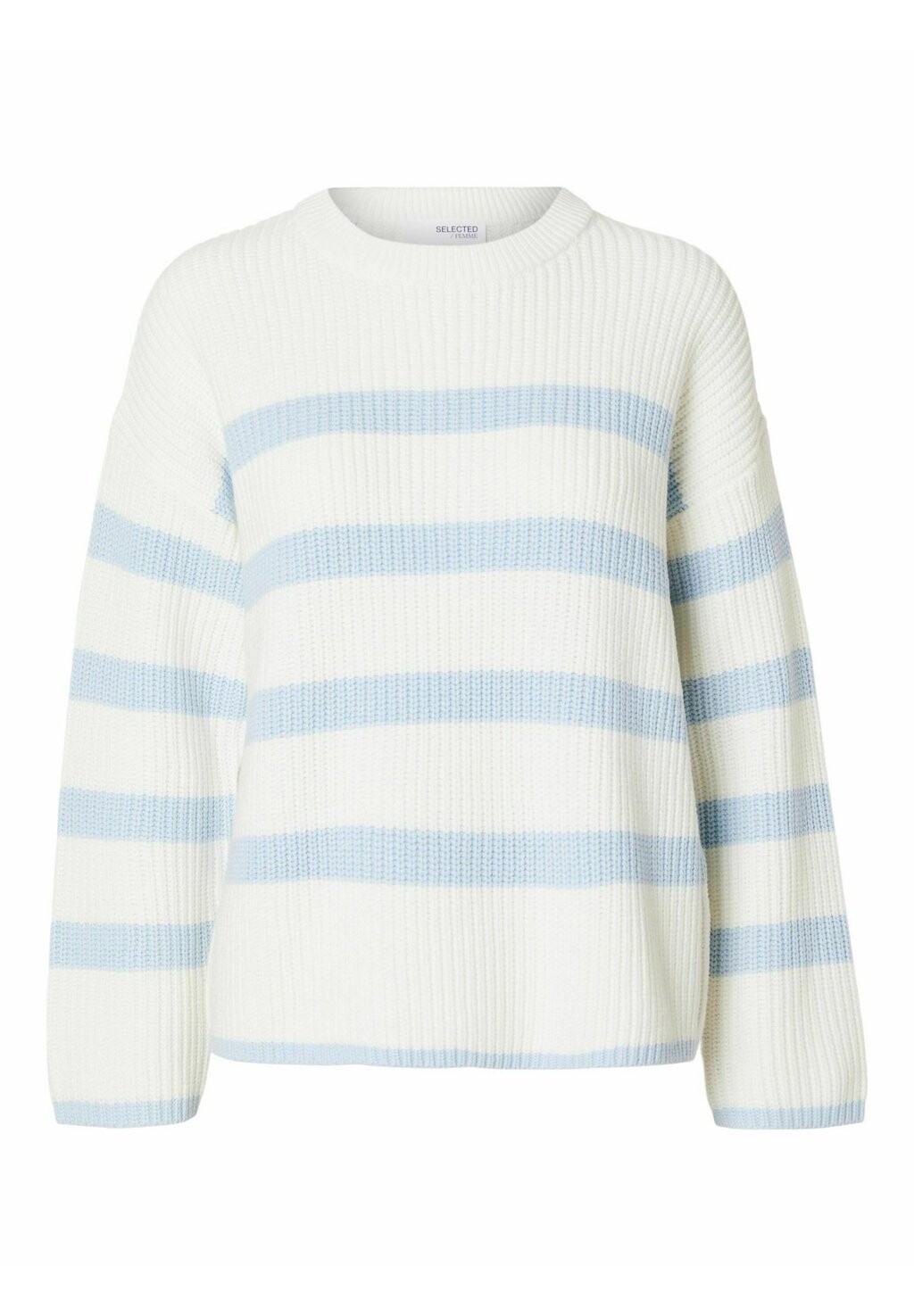 

Свитшот Selected Femme BLOOMIE LS O-NECK NOOS, белоснежный