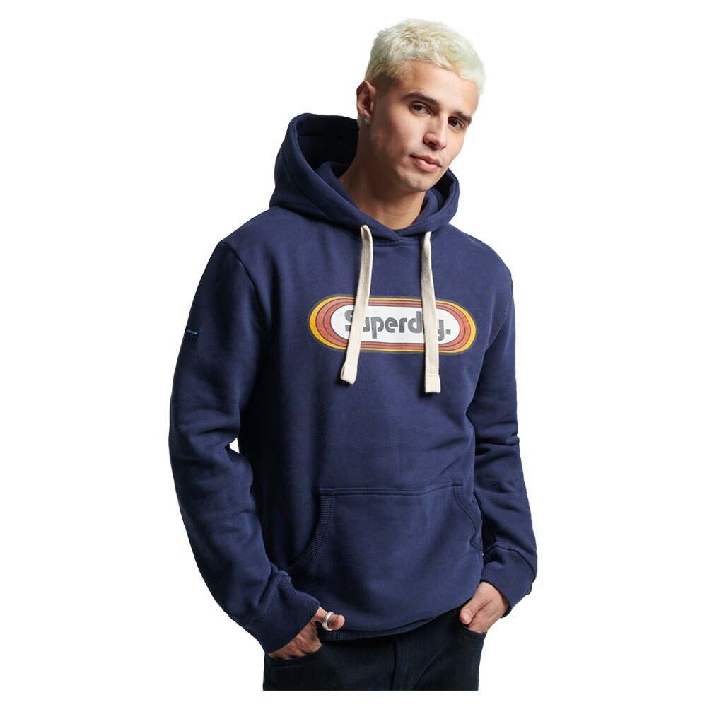 

Худи Superdry Vintage Trade Tab, синий