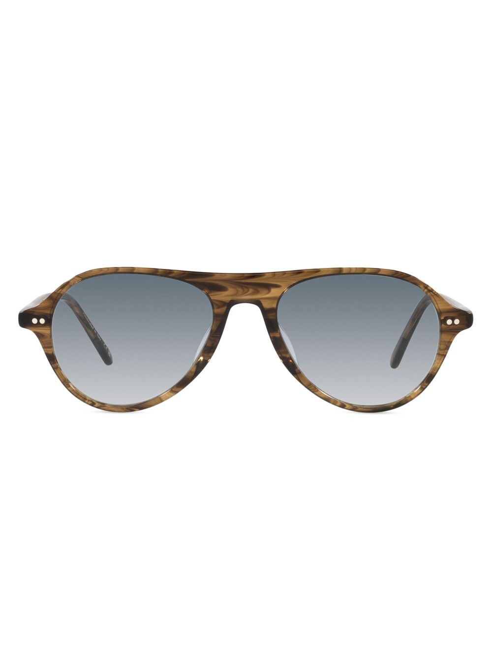 

Солнцезащитные очки-авиаторы Emet 53MM Oliver Peoples, синий