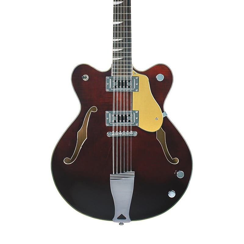 

Электрогитара Eastwood Guitars Classic 12 - Walnut - 12-string Semi Hollowbody Electric Guitar - NEW!