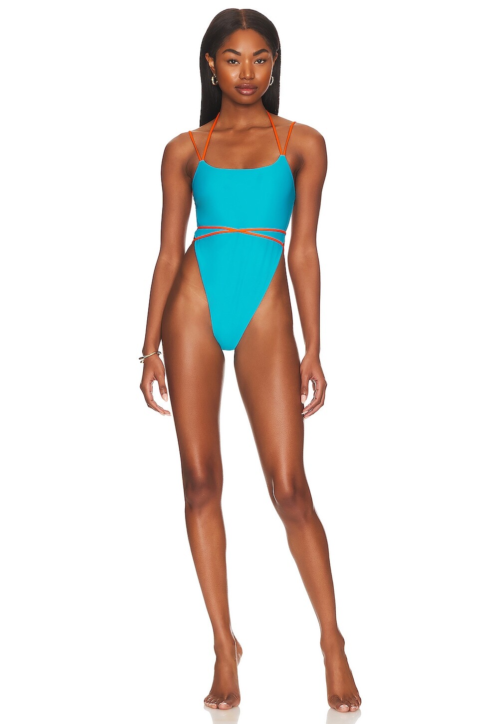 

Купальник Lovers and Friends Caribbean Vibes, цвет Blue & Orange