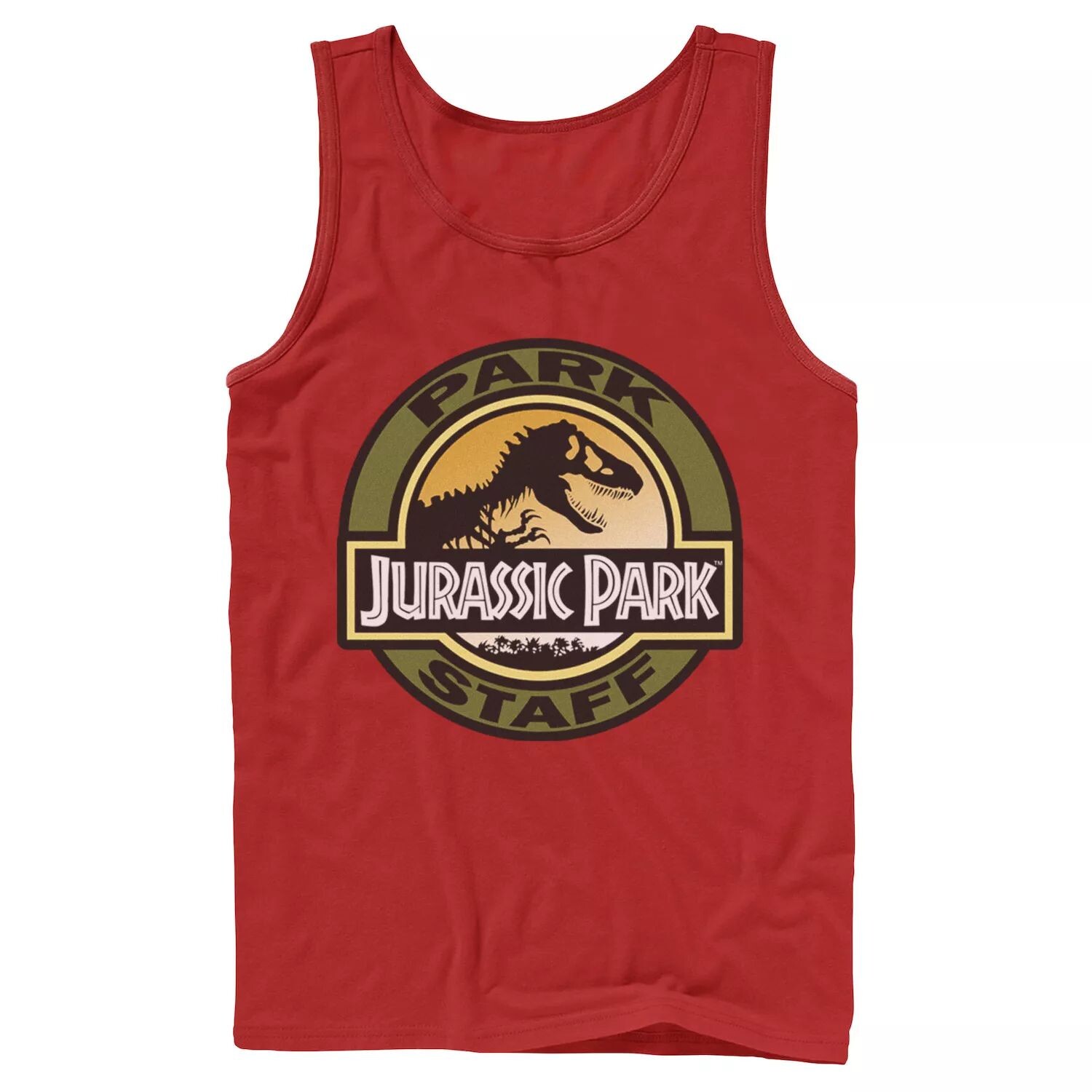 

Мужская майка с изображением скелета T-Rex из парка Юрского периода Staff Icon Jurassic World