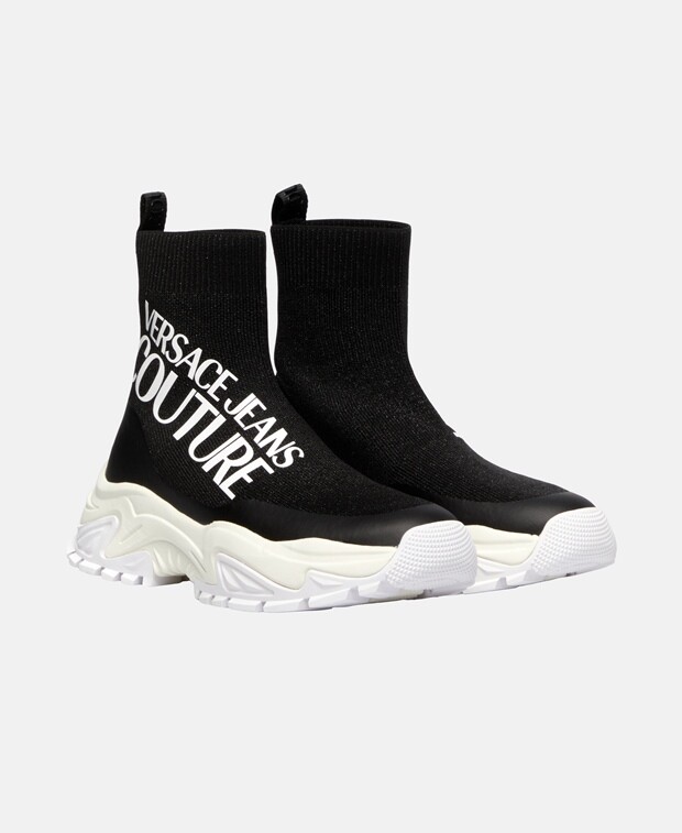 

Слипоны Versace Jeans Couture, черный