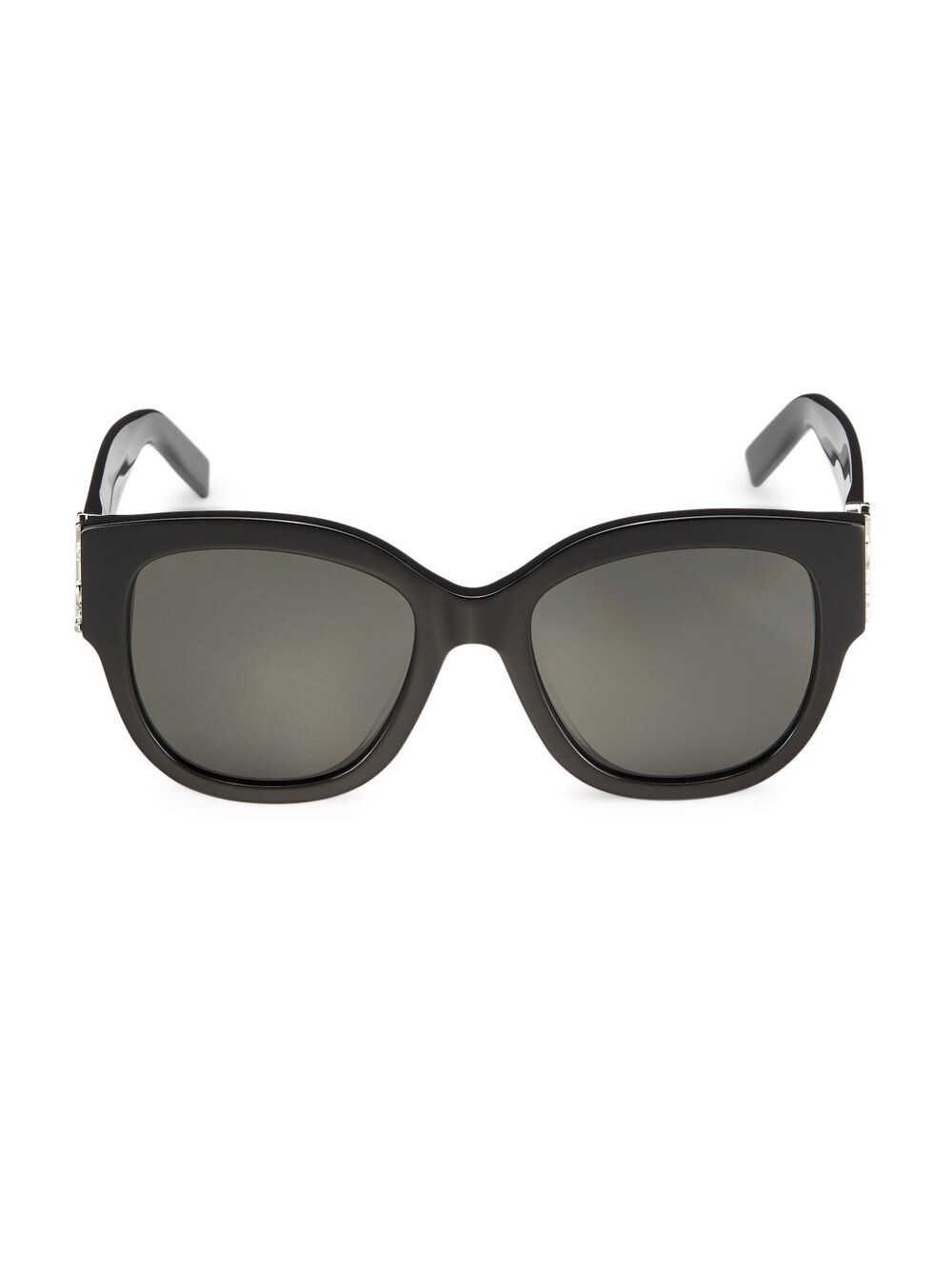 

Круглые солнцезащитные очки SL M95/F 55 мм Saint Laurent, черный