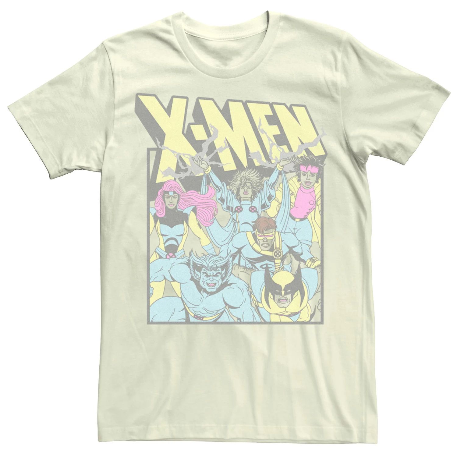 Мужская классическая футболка с комиксами «Люди Икс» Marvel