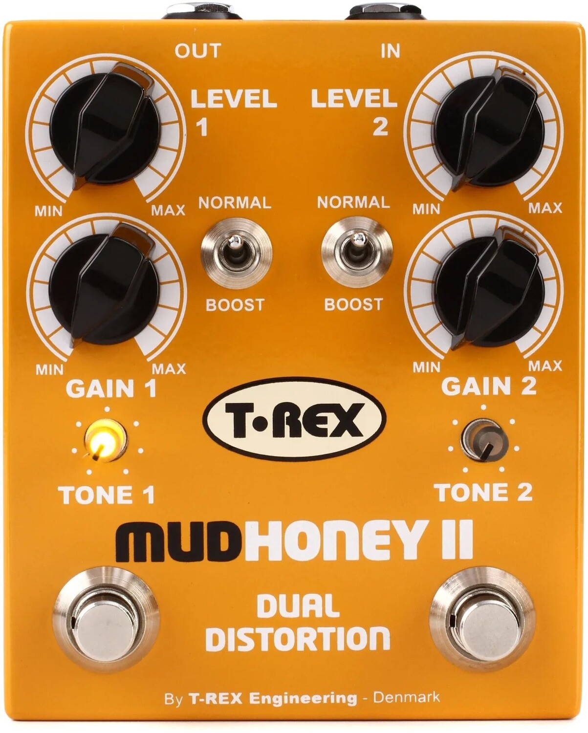 

Двухканальная педаль дисторшн T-Rex Mudhoney II