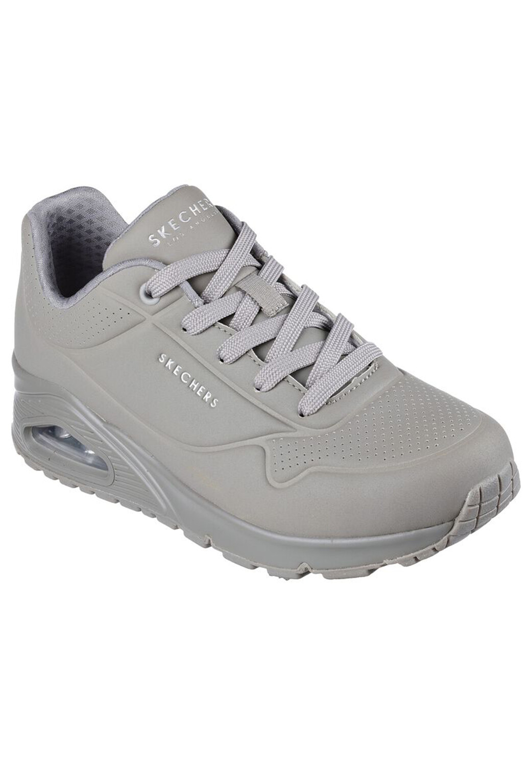 Кроссовки Skechers Low Uno, серый кроссовки skechers low uno розовый