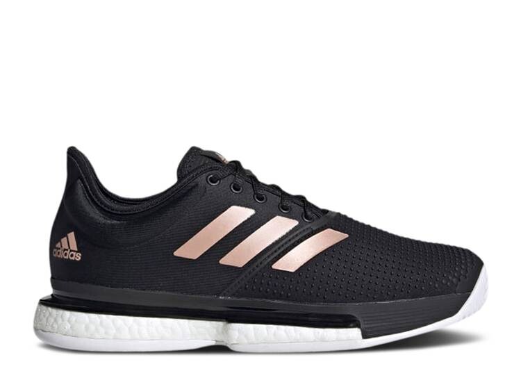 

Кроссовки Adidas WMNS SOLECOURT 'BLACK COPPER METALLIC', черный