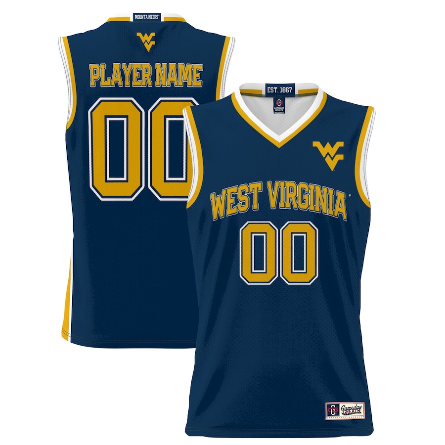 

Джерси ProSphere West Virginia Mountaineers, нави