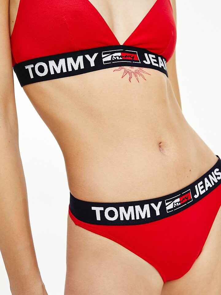 

Трусики-танга с фирменным логотипом Tommy Jeans