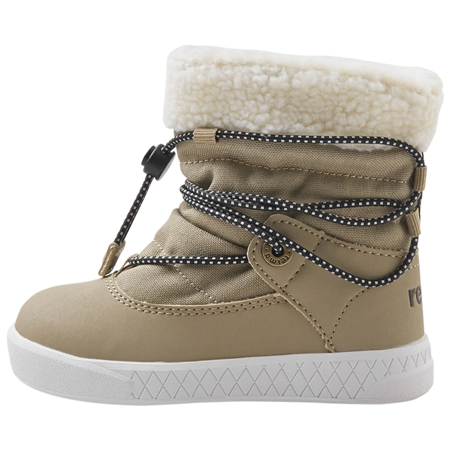 Зимние ботинки Reima Kid's Winter Boots Lumipallo, светло коричневый сапоги reima размер 22