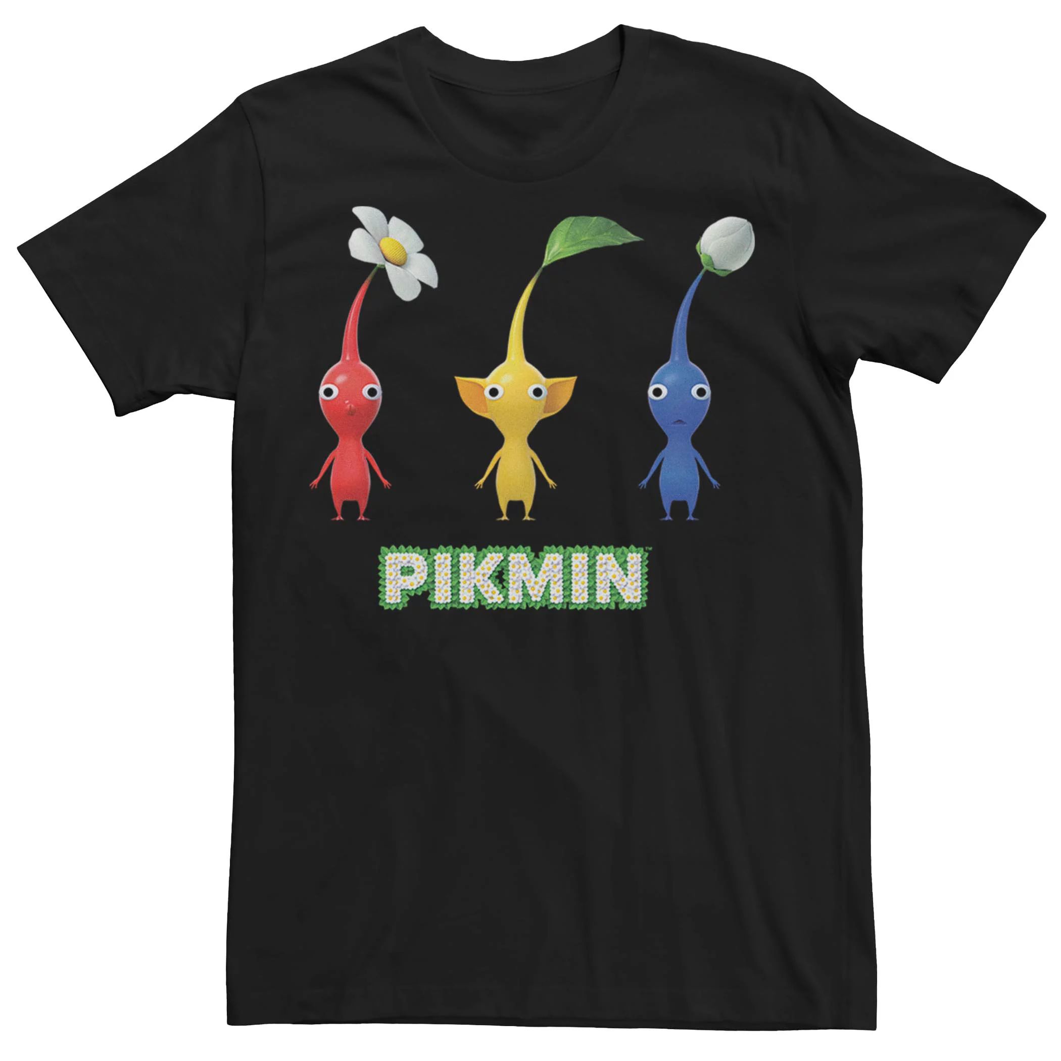 Мужская футболка Nintendo Pikmin Licensed Character игра nintendo pikmin 1 2