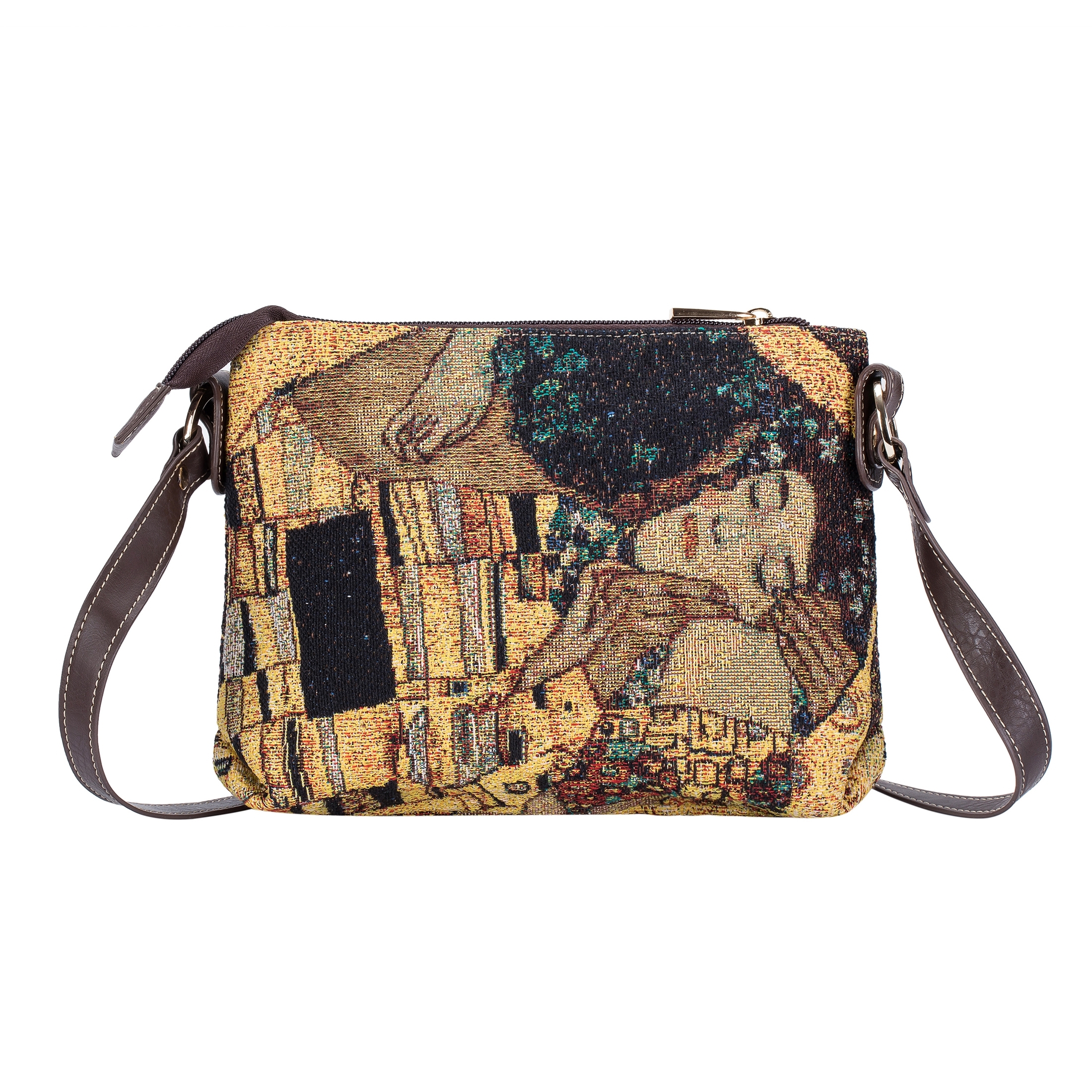 Сумка через плечо Goebel Umhängetasche Gustav Klimt Der Kuss, красочный