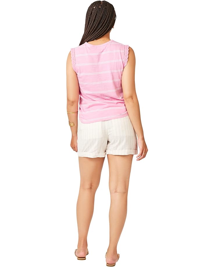 цена Шорты Carve Designs Journey Linen Shorts, цвет Cement Byron Stripe