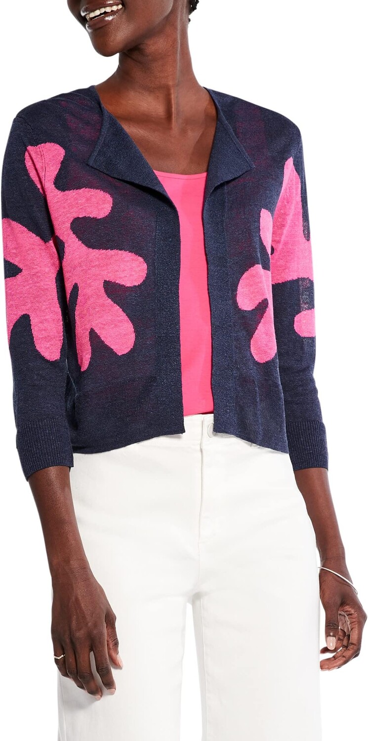 

Свитер Petite Cutout Crush Cardigan NIC+ZOE, цвет Indigo Multi