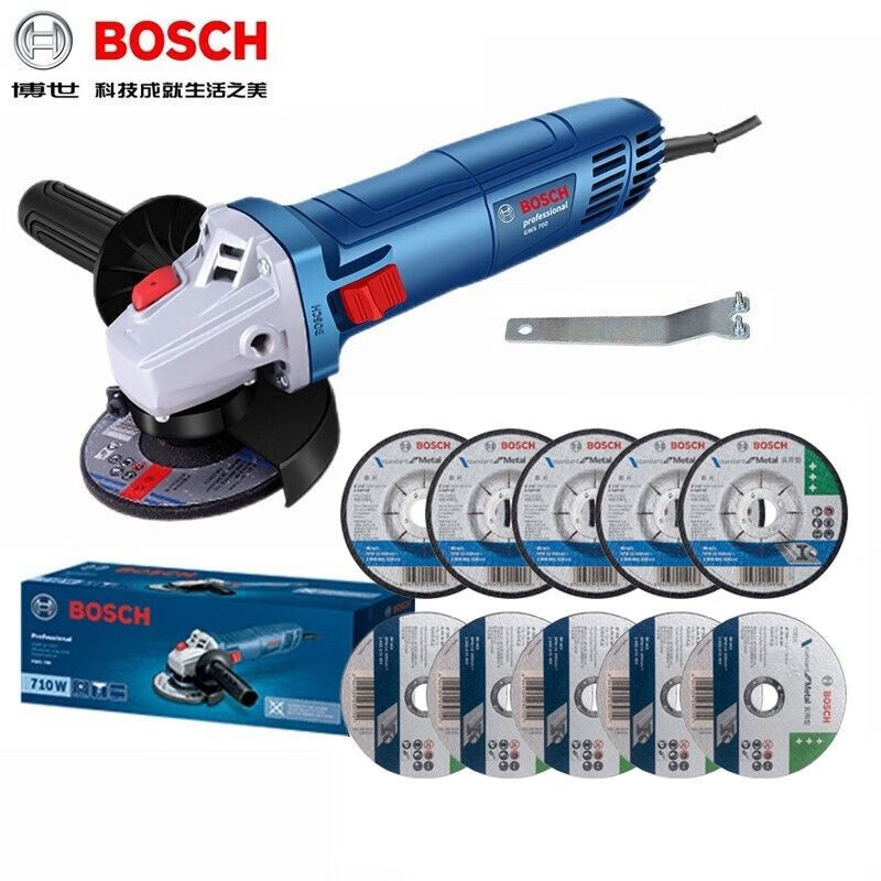 Угловая шлифовальная машина Bosch GWS700 для резки дерева и камня