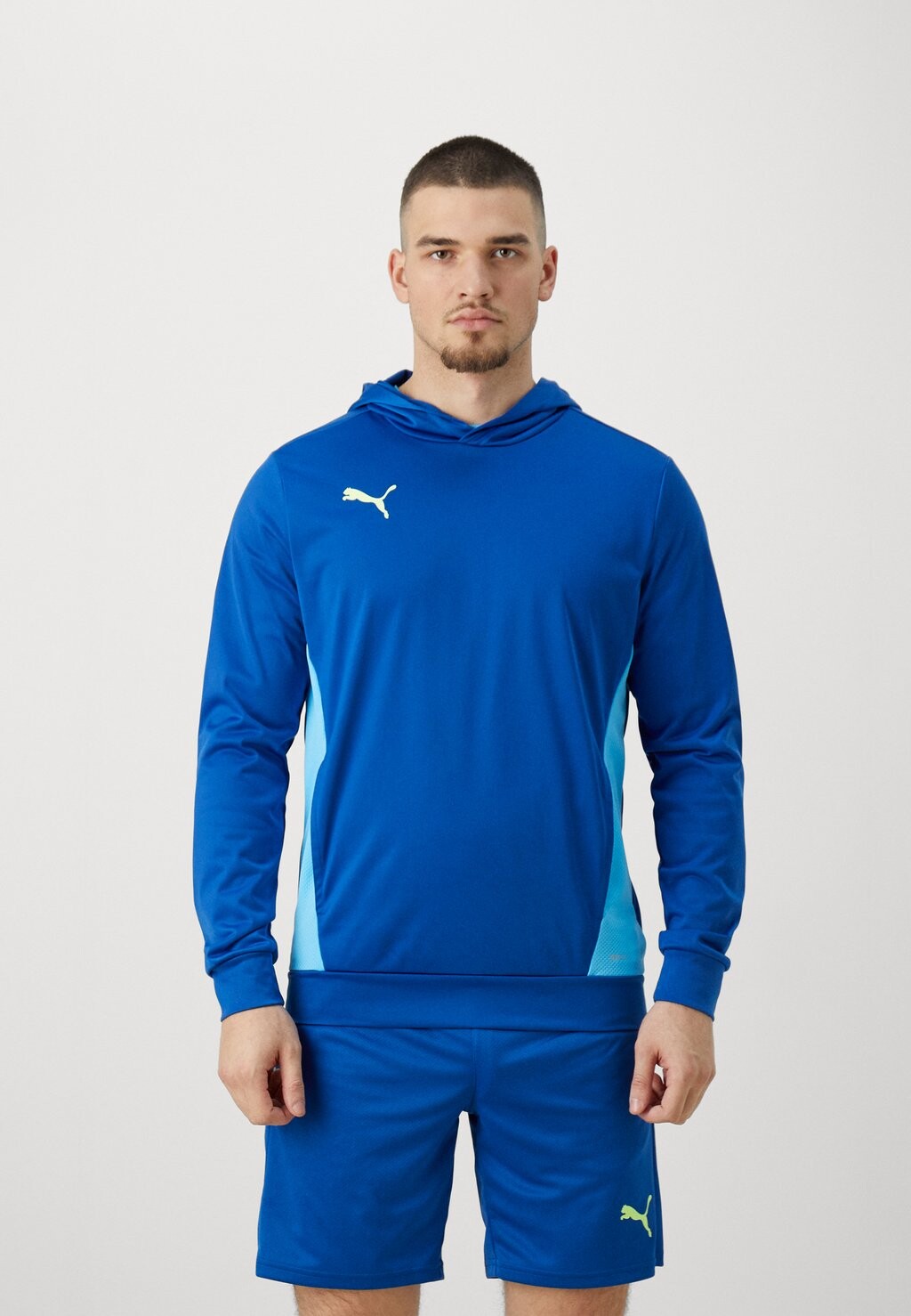 Толстовка Individual Padel Hoody Puma, цвет glaze/luminous blue