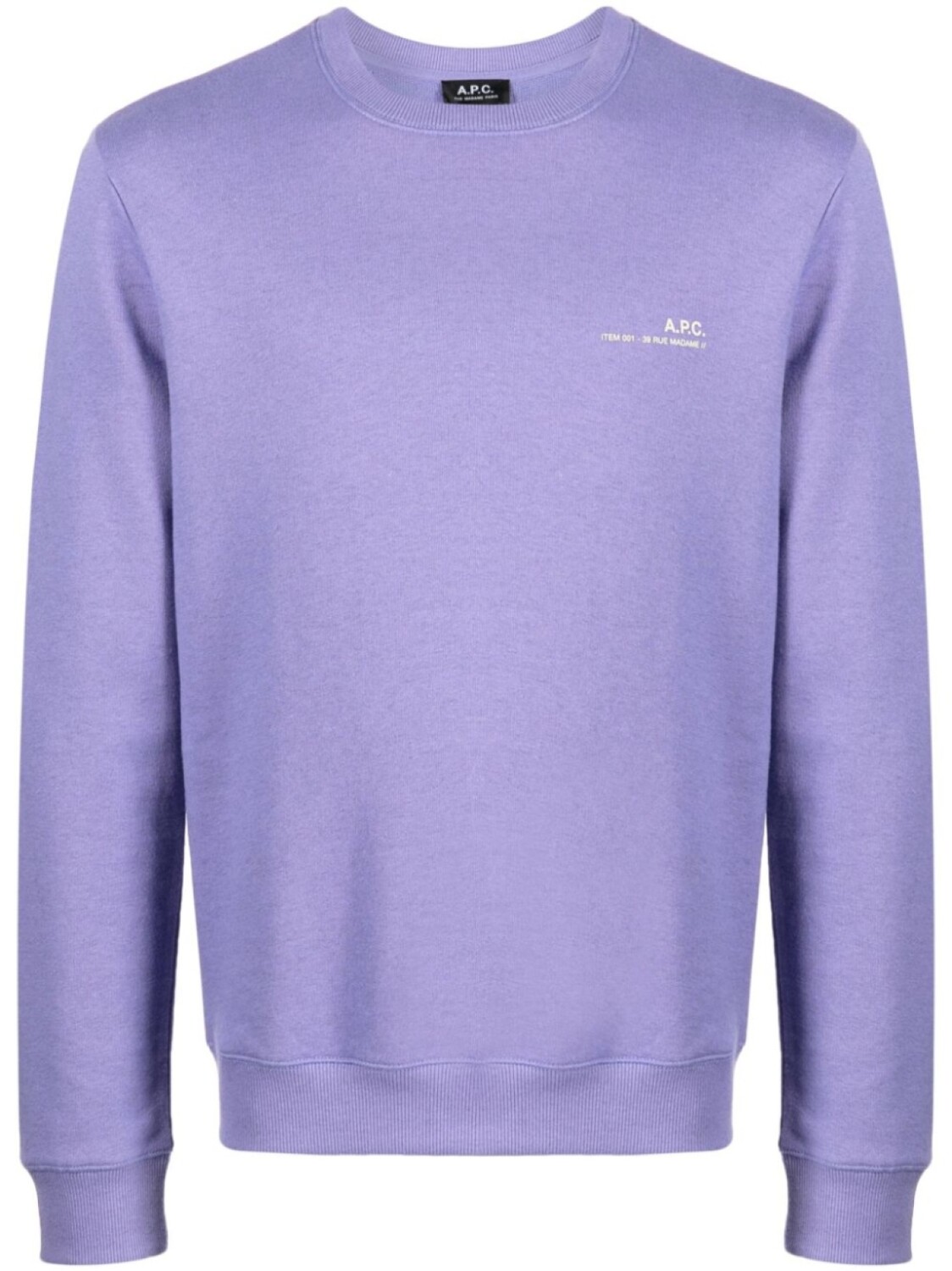 

A.P.C. толстовка Item, фиолетовый