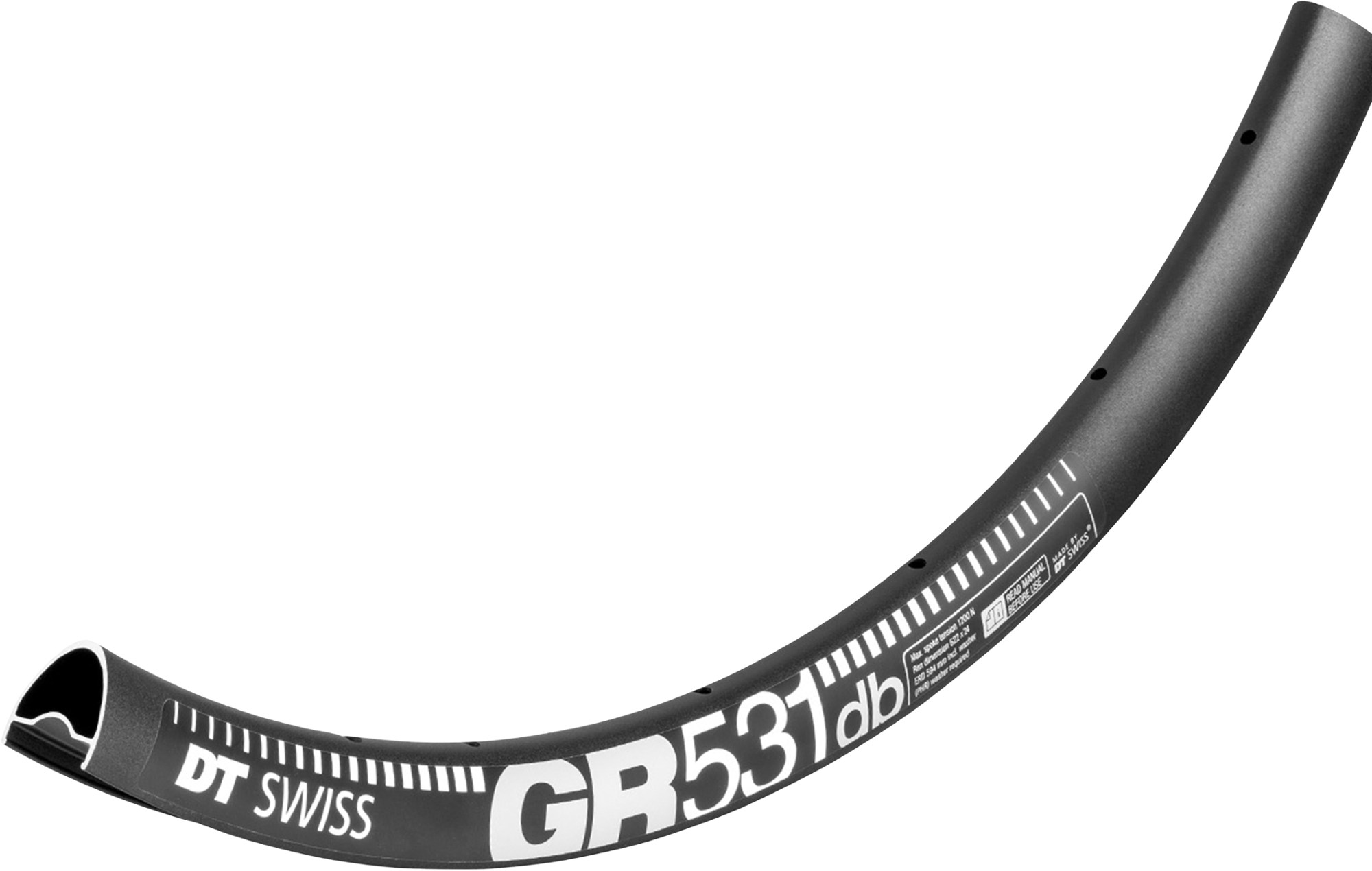 GR 531 Обод DT Swiss, черный