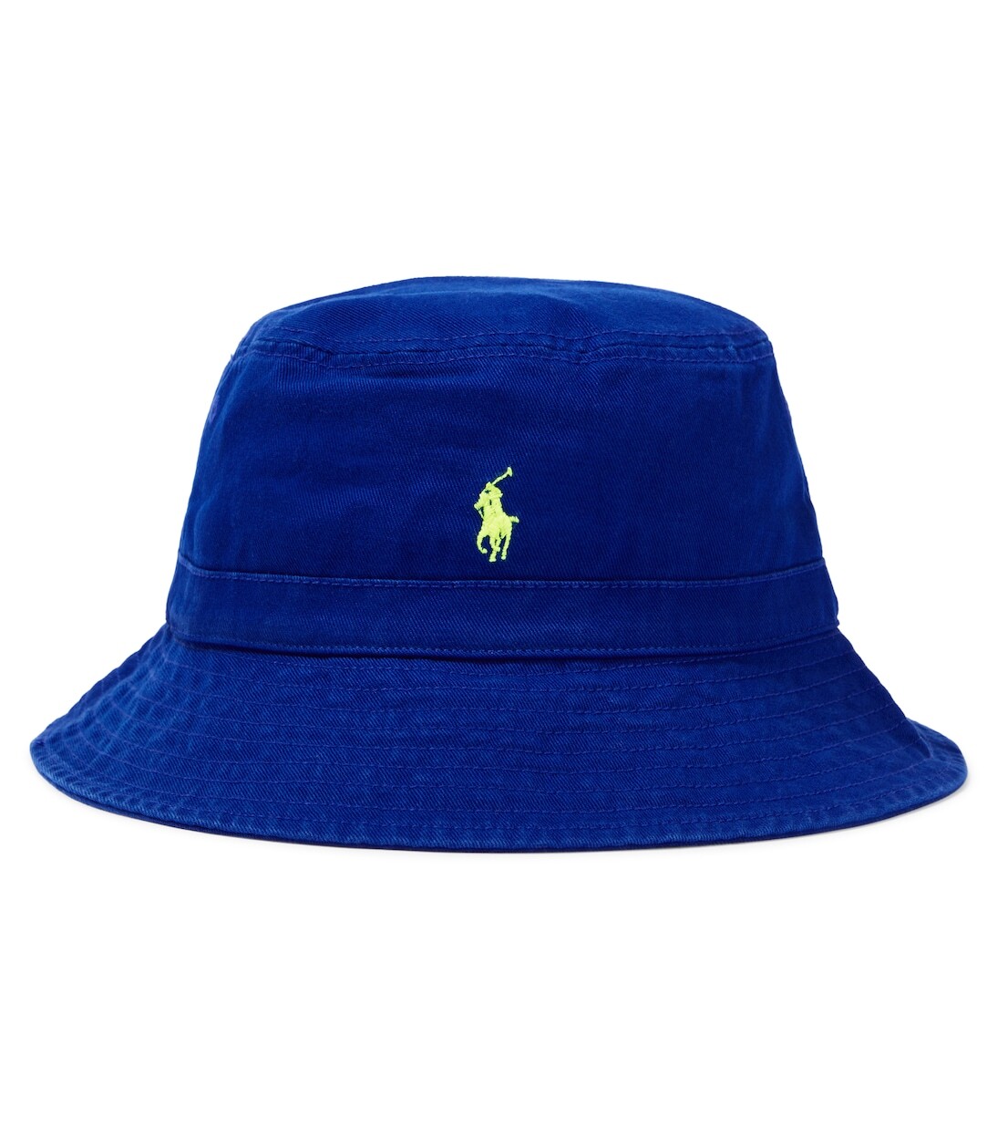 

Панама из хлопкового твила Polo Ralph Lauren Kids, синий
