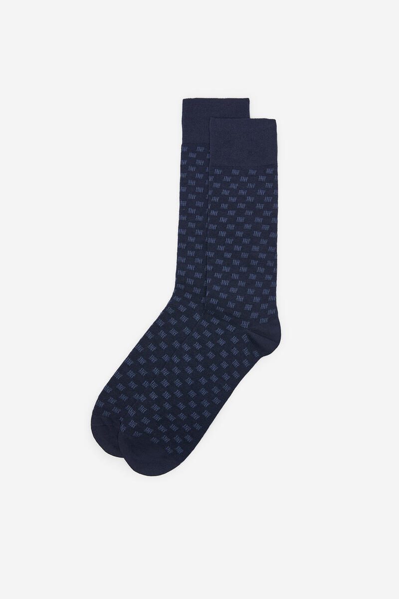 Рисунок носков с помощью Coolmax Cortefiel, темно-синий комплект носков из хлопка cortefiel темно синий