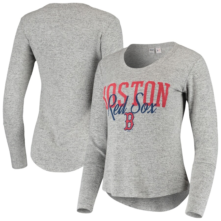 

Футболка с длинным рукавом Concepts Sport Boston Red Sox, серый