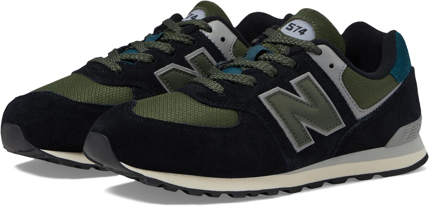 

Кроссовки GC574v1 New Balance, цвет Black/Kombu