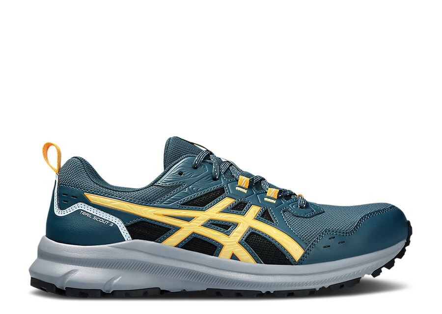 

Кроссовки ASICS Trail Scout 3 'Magnetic Blue Faded Yellow', синий