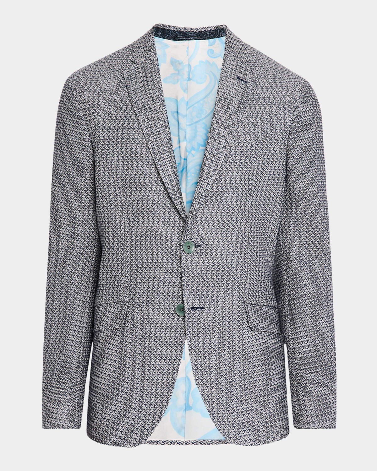 

Мужское спортивное пальто из жаккарда Etro, цвет Bicolour 3