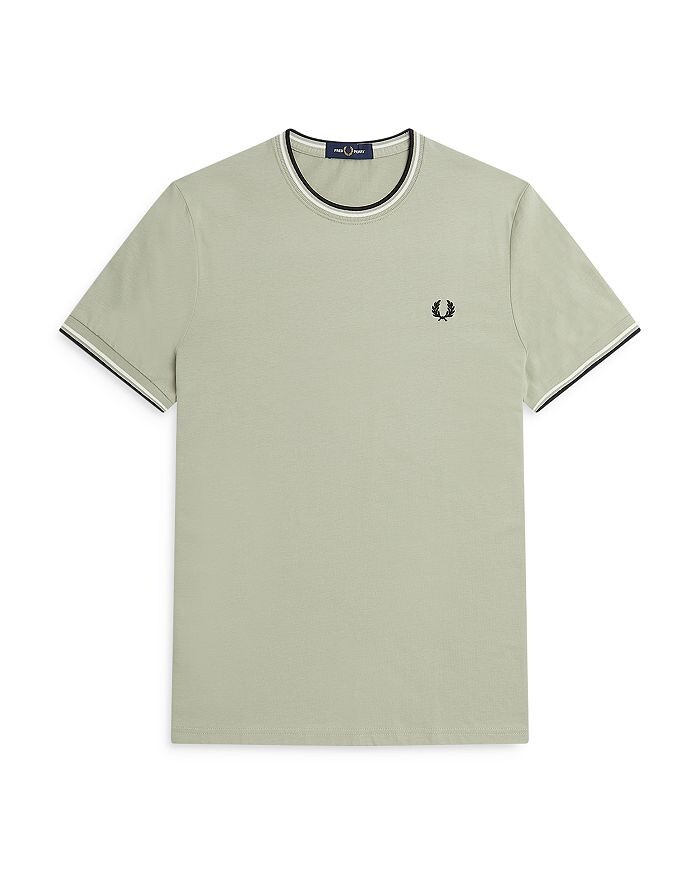 

Футболка с короткими рукавами и двумя наконечниками Fred Perry