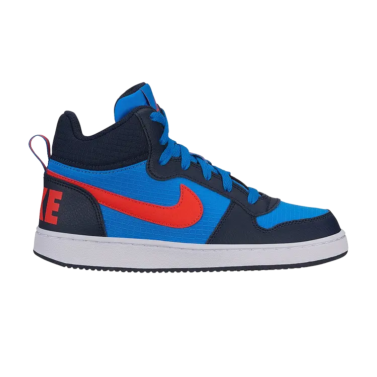 

Кроссовки Nike Court Borough Mid GS 'Obsidian Photo Blue', синий