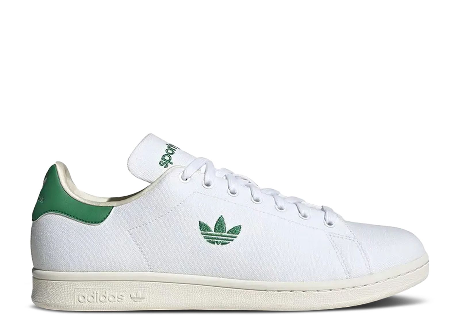 Кроссовки adidas Sporty & Rich X Stan Smith 'White Green', белый