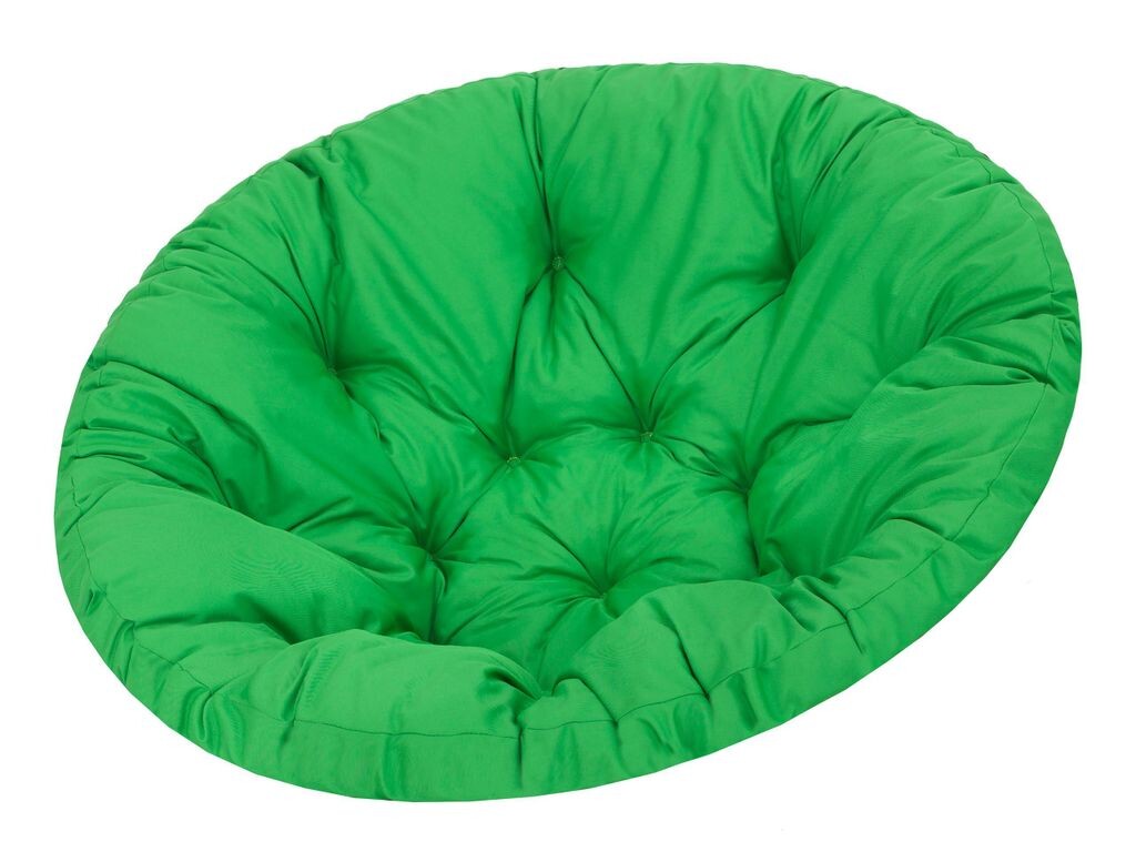 

Удобная подушка для садового стула, мягкая подушка для стула Papasan, стильная подушка для стула Jordrup, подушка для стула-кокона, подушка для мебели из ротанга, подушка для садовой мебели диаметром 114 см - зеленый Sales Core