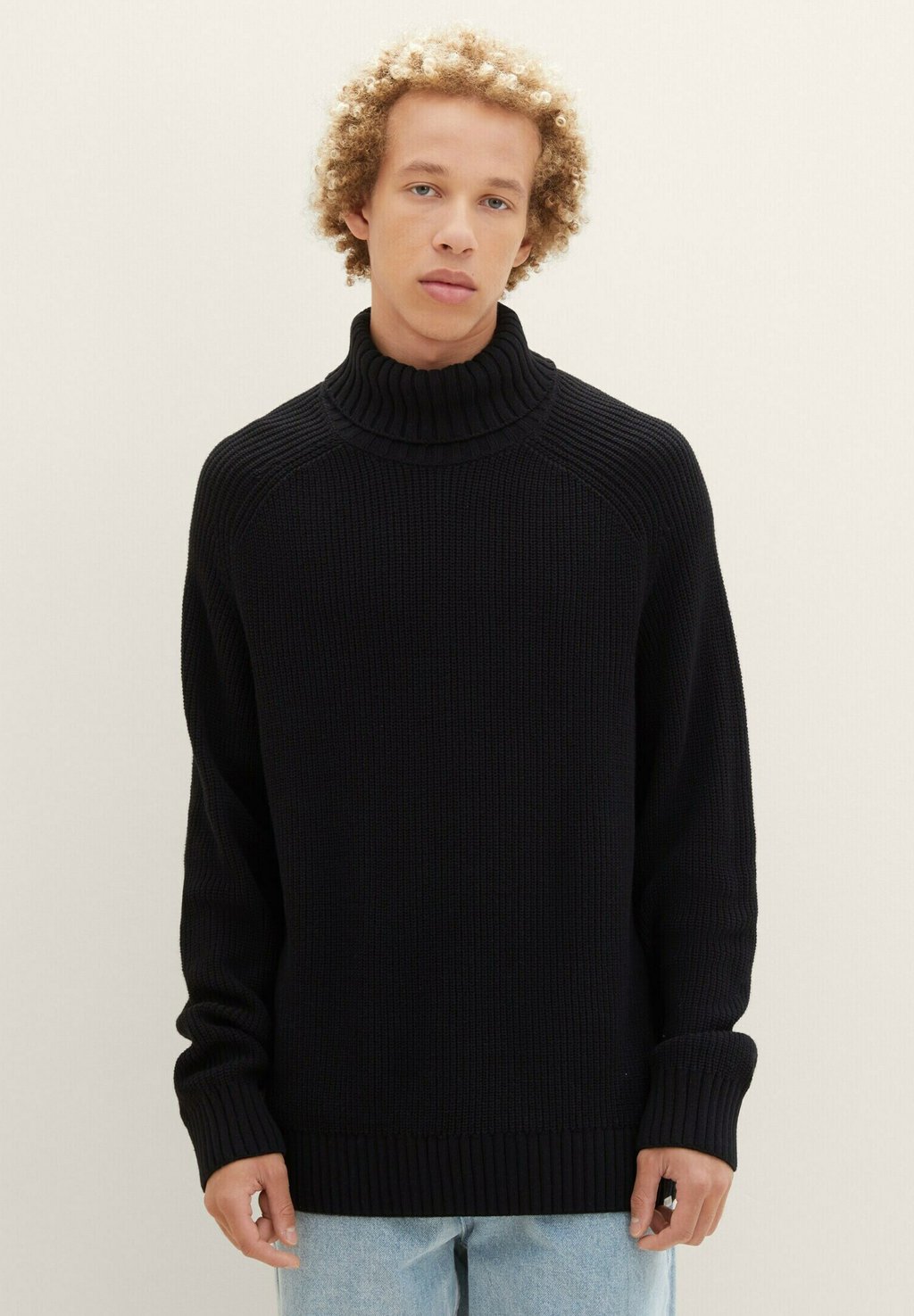 Вязаный свитер TOM TAILOR DENIM, цвет black