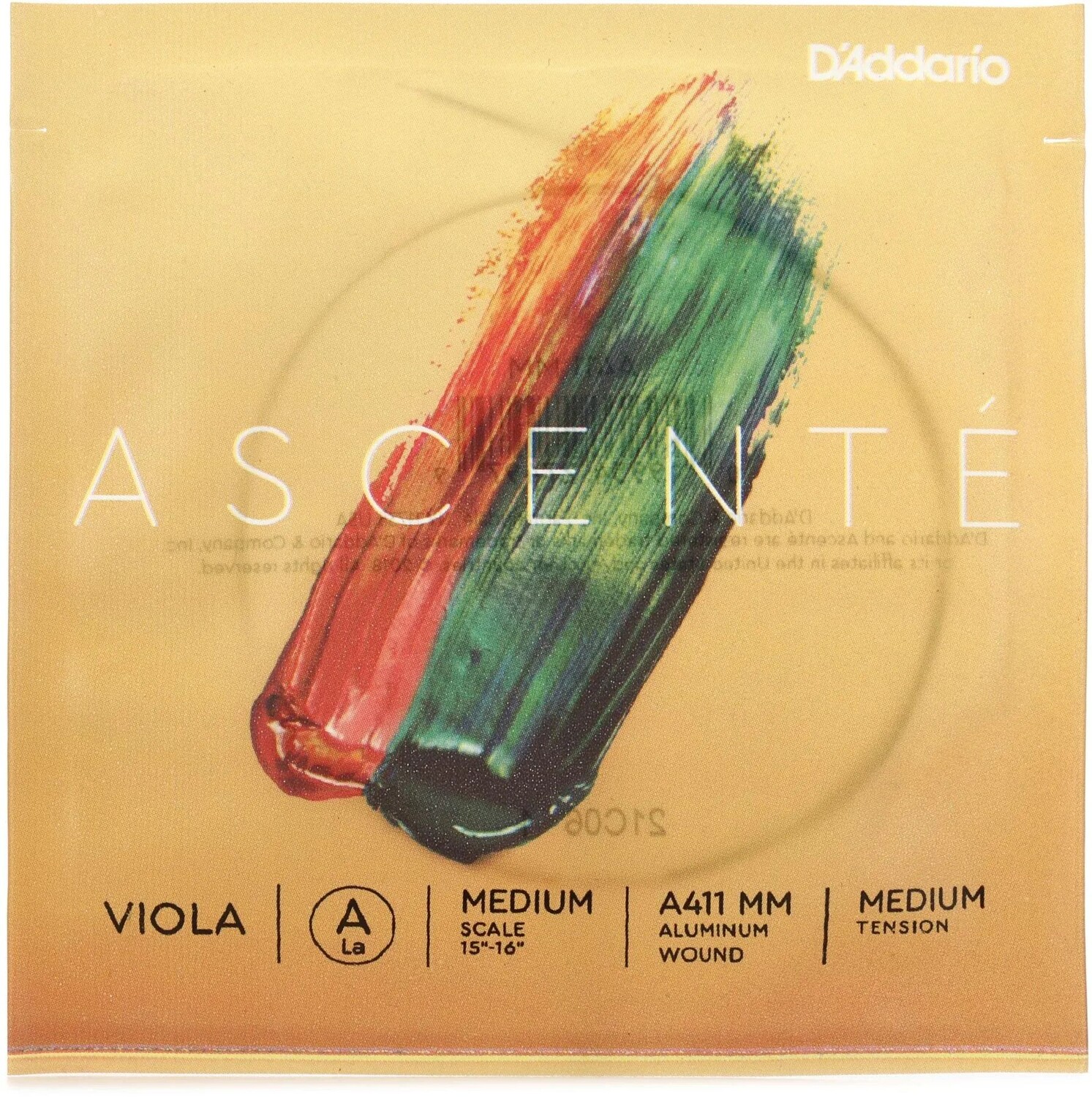 

D'Addario A411 MM Ascente Viola A Струна - средний строй, среднее натяжение