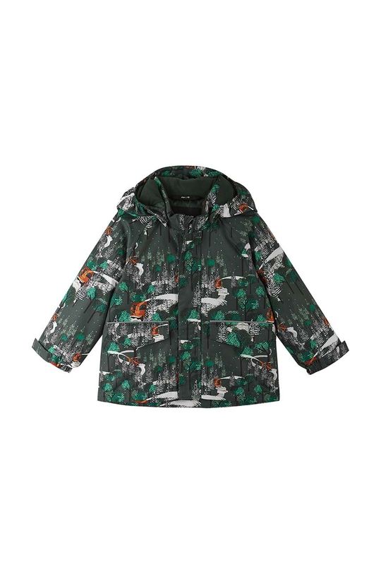 цена Детская куртка Reima Кустави, зеленый
