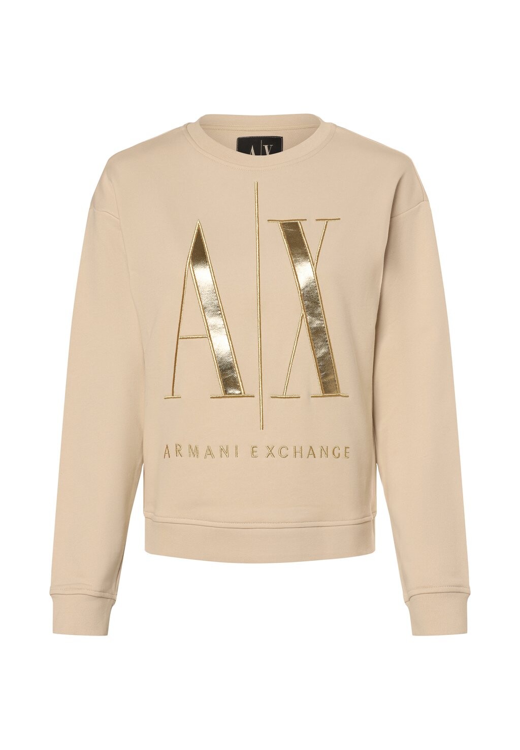 

Толстовка с капюшоном Armani Exchange, бежевый