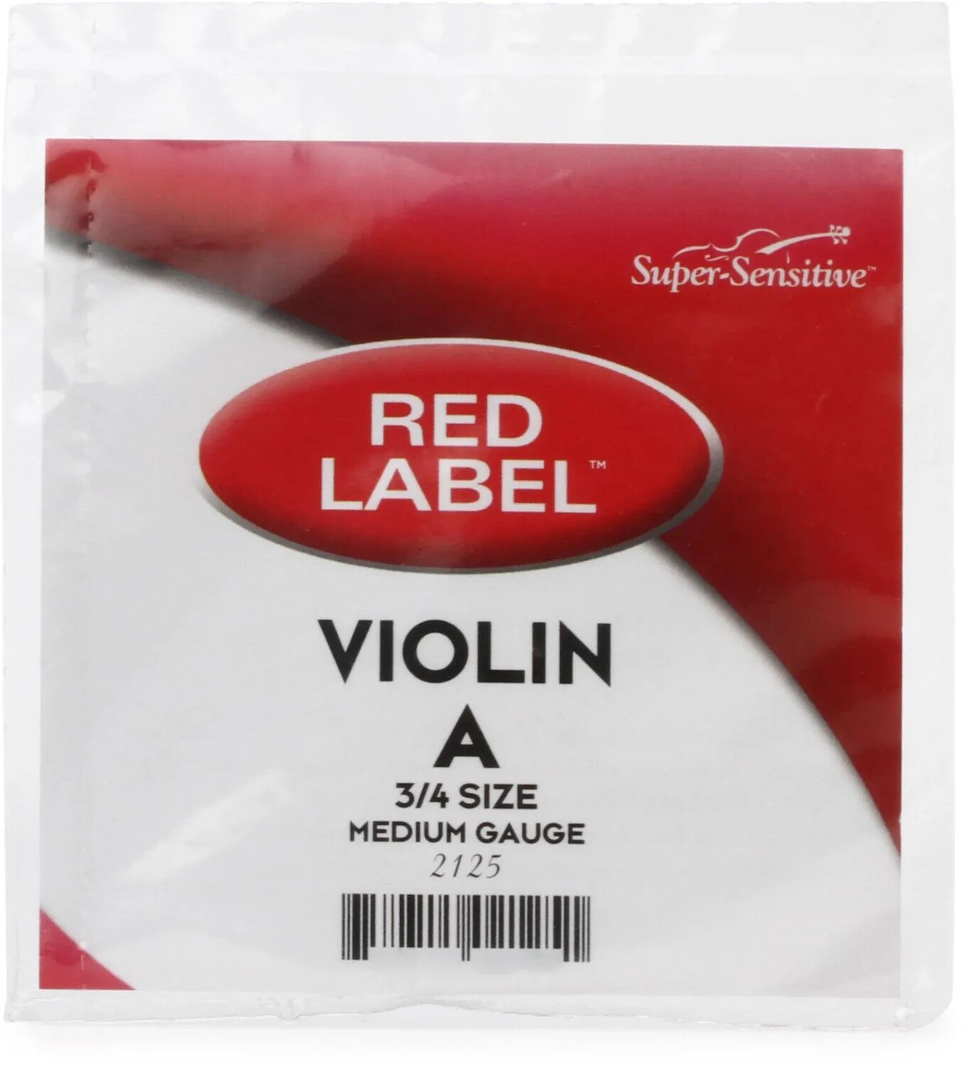 

Скрипка Super-Sensitive 2125 Red Label A-струна — размер 3/4