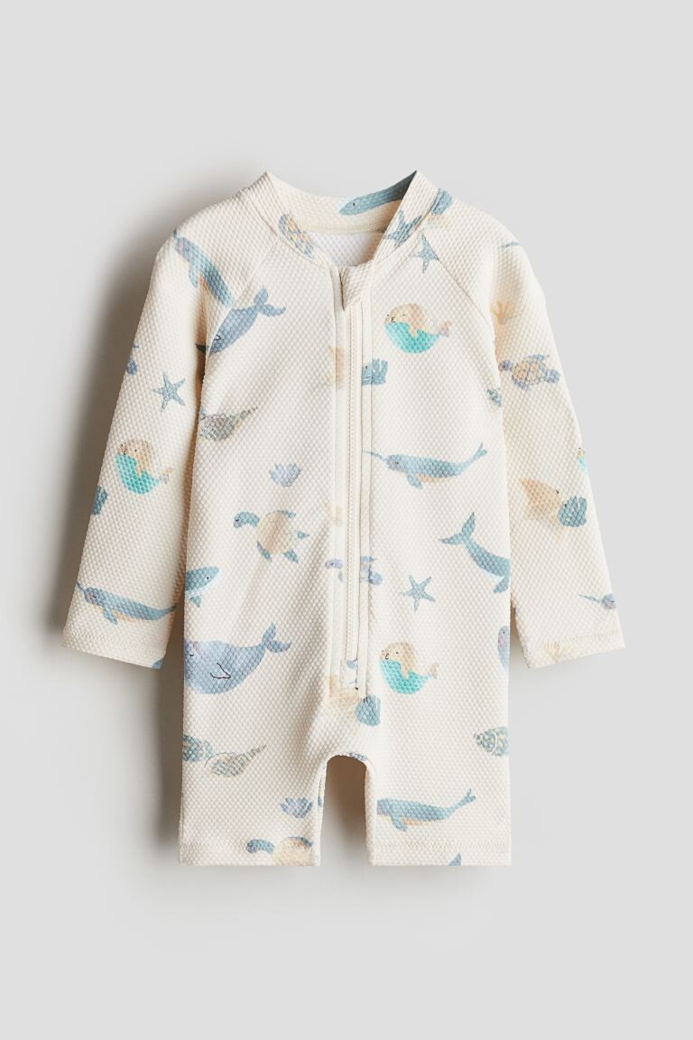 

Купальник с UPF 50 H&M, бежевый