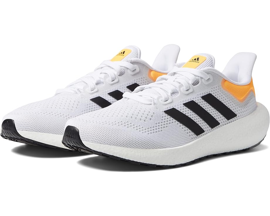 

Кроссовки Adidas Pureboost Jet, цвет White/Black/Flash Orange