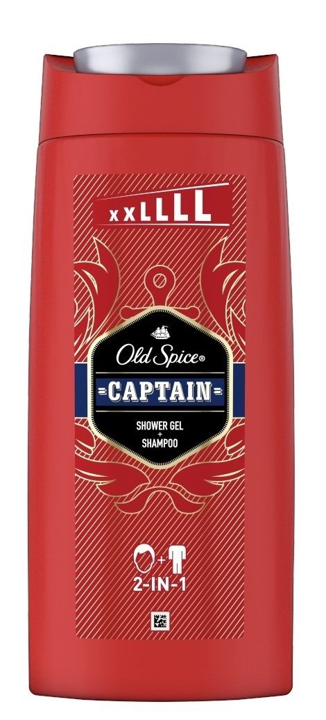 Old Spice Captain гель для мытья тела и волос, 675 ml лимонная кислота spice master 125 г