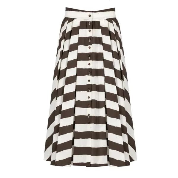 

Юбка cotton skirt Philosophy Di Lorenzo Serafini, коричневый