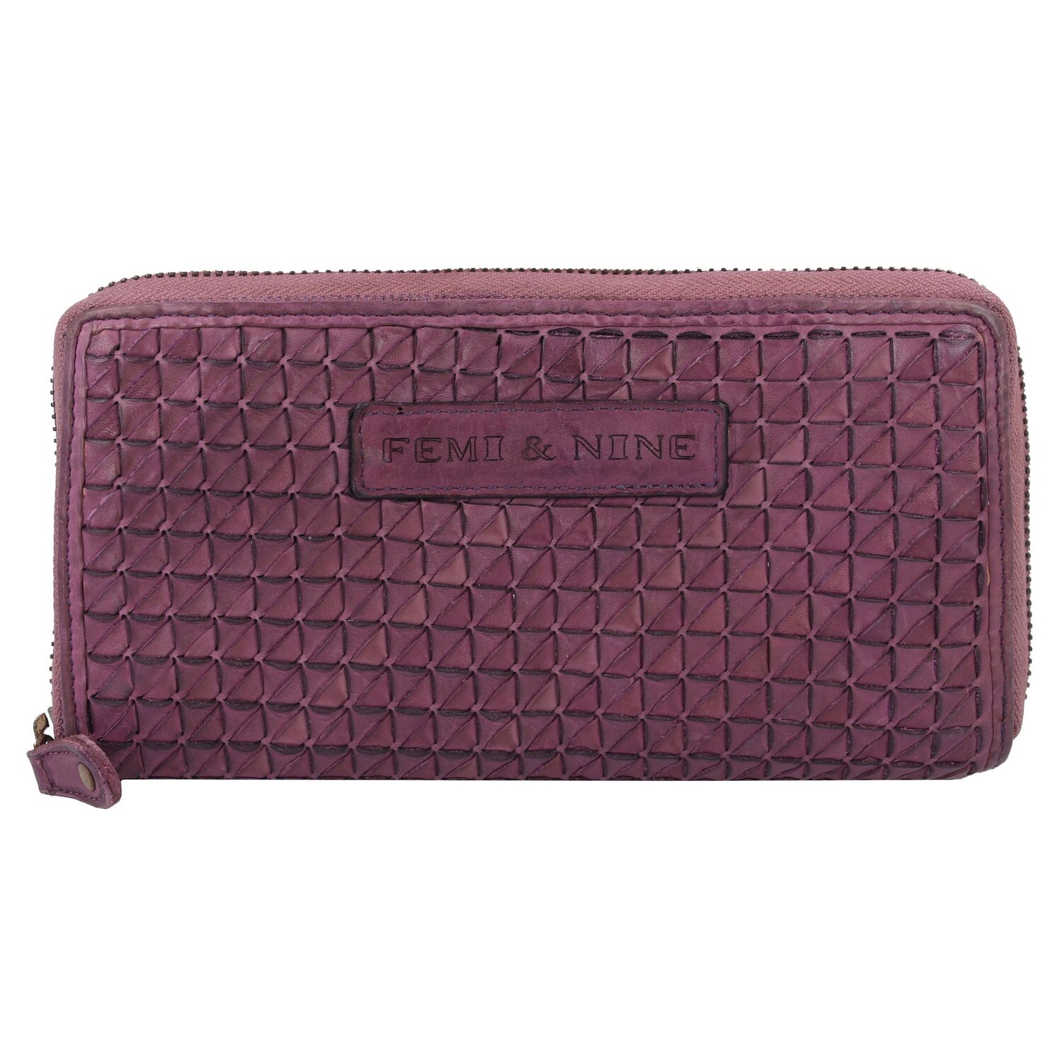 

Кошелек Greenland Nature Femi & Nine Leder 20 cm, цвет lilac