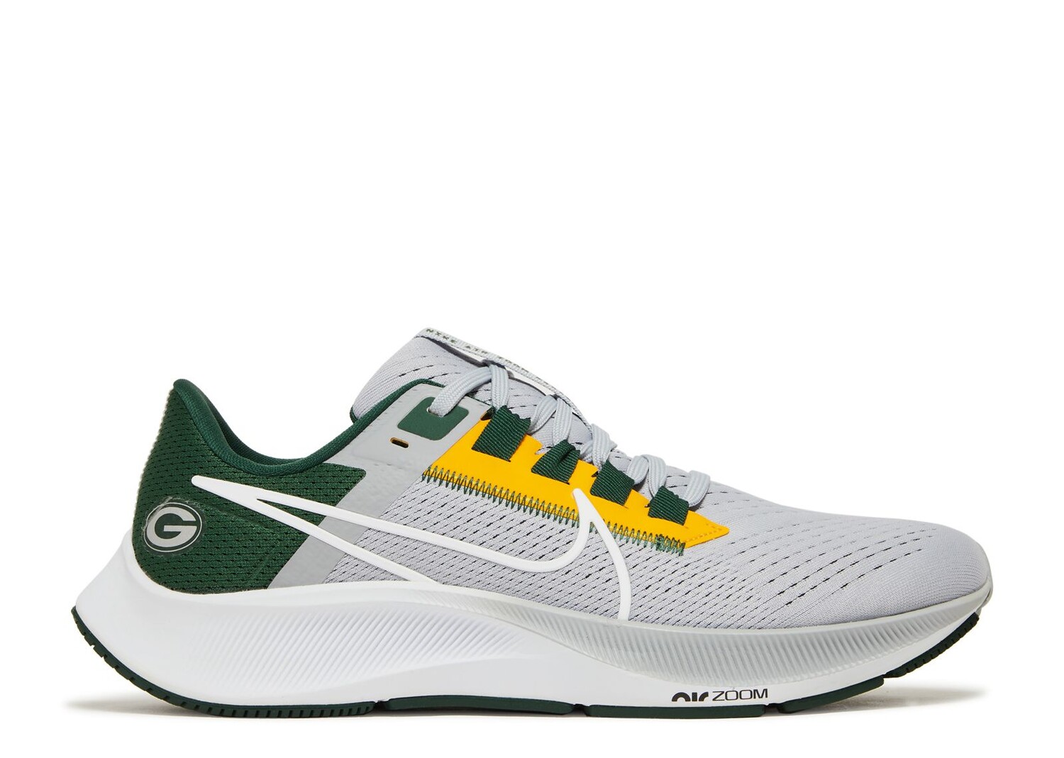 

Кроссовки Nike Nfl X Air Zoom Pegasus 38 'Green Bay Packers', серый, Серый;зеленый